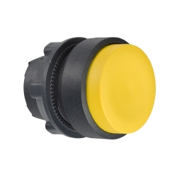 ZB5AL5 - Cabeçote Botão Pulso Saliente 22mm Plástico Amarelo - Schneider Electric