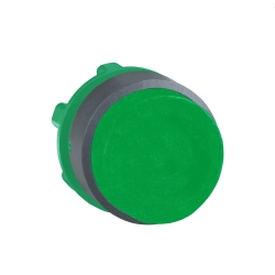 ZB5AL3 - Cabeçote Botão Pulso Saliente 22mm Plástico Verde - Schneider Electric