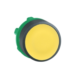 ZB5AA5 - Cabeçote Botão 22mm Pulso Plástico Amarelo - Schneider Electric