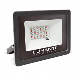 Refletor Led Smart 20W RGB 1600lm Preto - Lumanti
