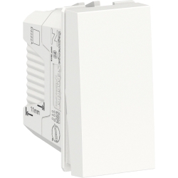 S70110104 - Módulo Interruptor 1 Tecla Simples 10A Branco Orion - Schneider Electric