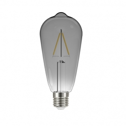 Lâmpada LED Filamento Vintage ST64 4W E27 Fumê - Taschibra
