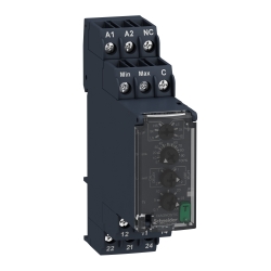 RM22LA32MR - Rele Controle de Nível Multifunção 2NAF 8A 24...240VCA/CC  - Schneider Electric
