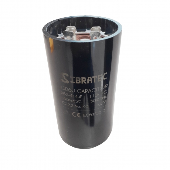 Capacitor Eletrolitico de Partida 110V 189-227UF - Sibratec